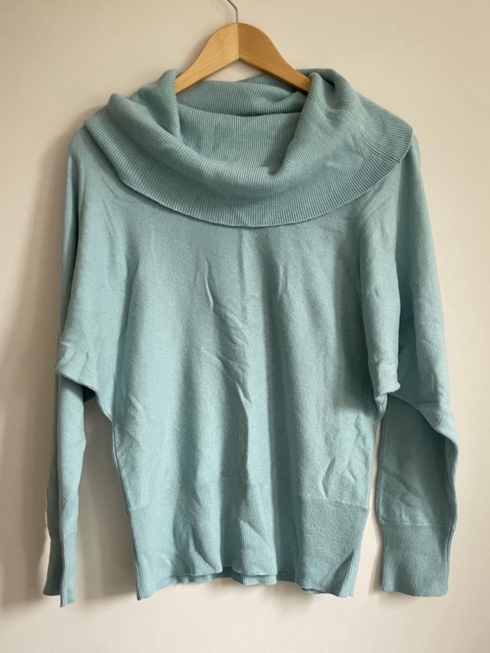 Bianca Nygard Cowl Neck Tunic Blue Size small